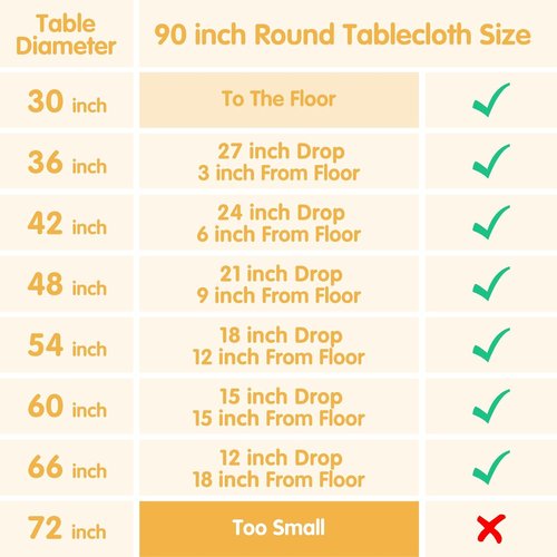 BRILLMAX 90-Inch Black Round Tablecloths - 10 Pack, Water & Stain Resistant, Perfect for Weddings & Events