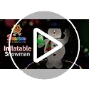 8FT Snowman Inflatable Christmas Decoration with LED Lights - Outdoor Yard Holiday Decor - Variation of THIS listing