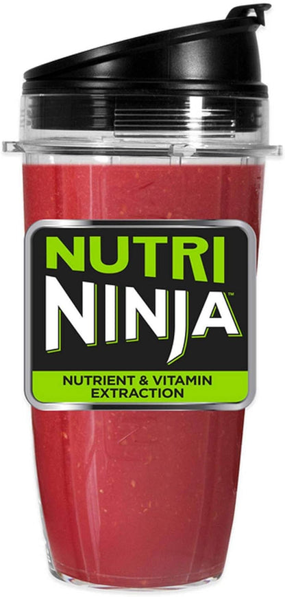 Ninja BL773CO Food Processor Blender - Powerful 67 Oz Capacity - Sleek Black Finish (Renewed)