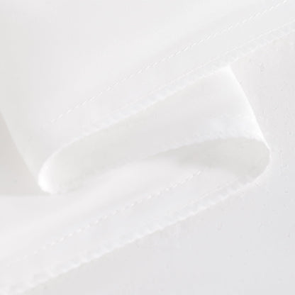 NTBAY Zippered Silk Satin Toddler Pillowcases - 2 Pack Hidden Zipper 13x18 Pillowcases - Luxury and Silky Baby Travel Pillow Covers, White