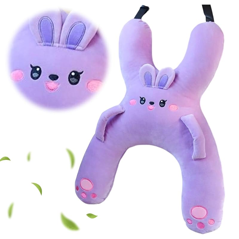 Kid Sleeping Cushion for Travel – Animal Shape Head & Body Support, Variation D
