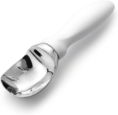 Spring Chef Ice Cream Scoop - Heavy Duty Metal Scooper with Comfortable Handle | Dishwasher Safe Tool for Gelato, Sorbet, and More