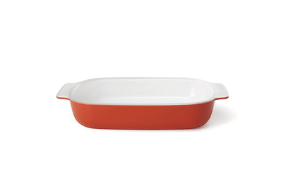 Creo SmartGlass Cookware, 1-quart Baking Dish, Shanghai Red