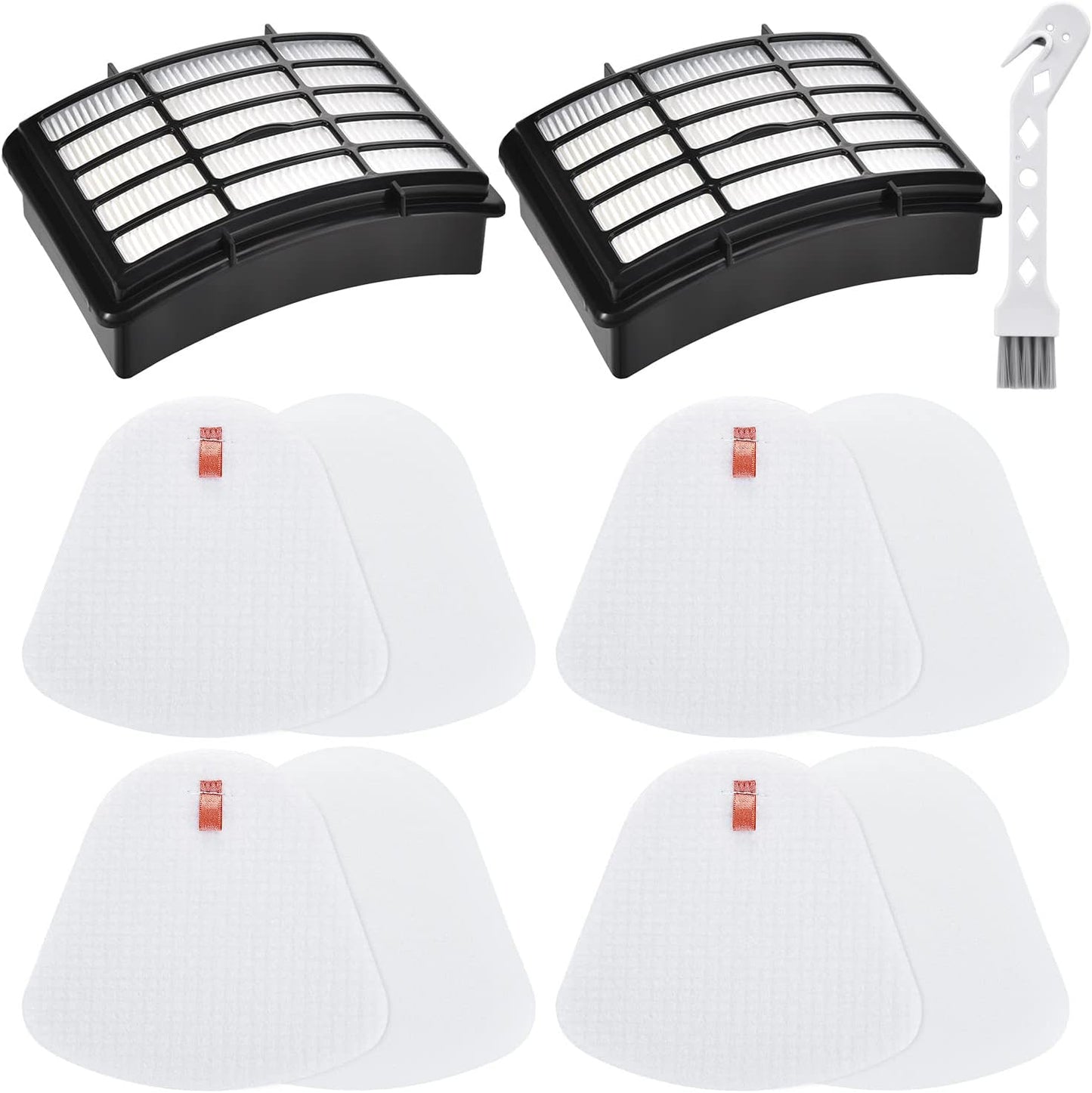 Shark Navigator Lift-Away Vacuum Filters - 2 HEPA + 4 Foam & Felt Replacement Set | Fits NV350-NV391, UV440-UV550
