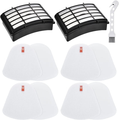 Shark Navigator Lift-Away Vacuum Filters - 2 HEPA + 4 Foam & Felt Replacement Set | Fits NV350-NV391, UV440-UV550