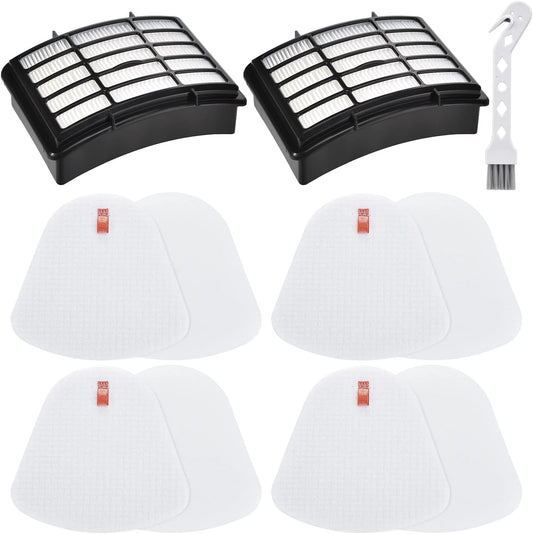 Shark Navigator Lift-Away Vacuum Filters - 2 HEPA + 4 Foam & Felt Replacement Set | Fits NV350-NV391, UV440-UV550