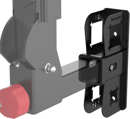 BougeRV Hitch Wall Mount | 2" Receiver | Max 300LBS Capacity | Bike & Cargo Rack Storage Solution