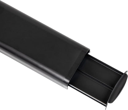 Mind Reader Coffee Pod Organizer - Single Serve Holder for 12-14 Pods | Sleek Black Design
