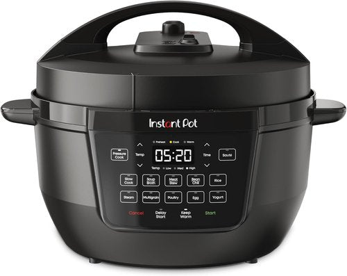 Instant Pot 7.5QT RIO Wide - 7-in-1 Electric Multi-Cooker with WhisperQuiet Steam Release | Versatile Cooking Options
