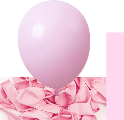 PartyWoo 36-Inch Baby Pink Balloons - Pastel Latex Helium Balloons for Baby Showers & Celebrations