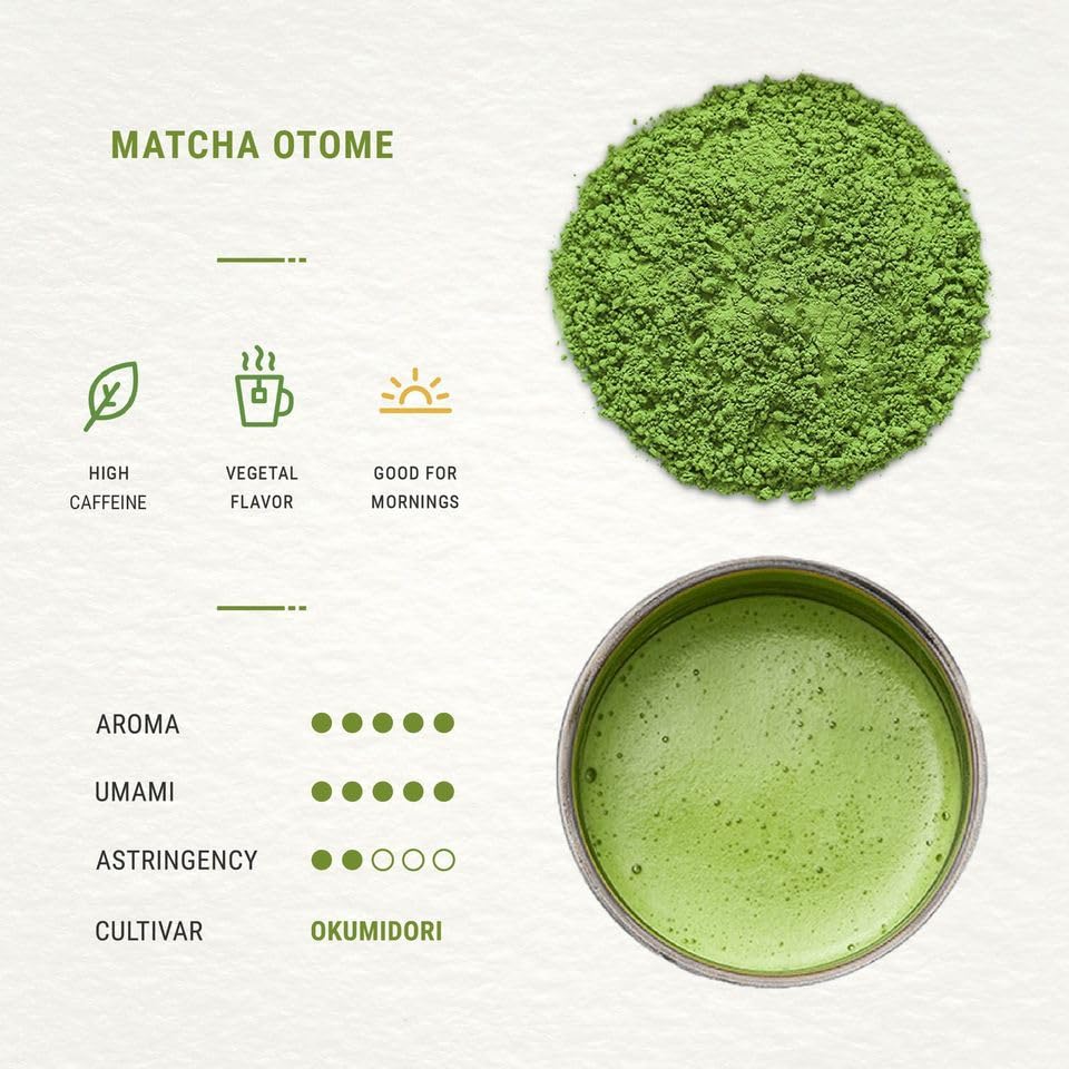 Senbird Organic Ceremonial Matcha - Japanese Powdered Green Tea - From Kyoto, Japan - Ceremonial Tea In Airtight Tea Tin (1oz/30g)