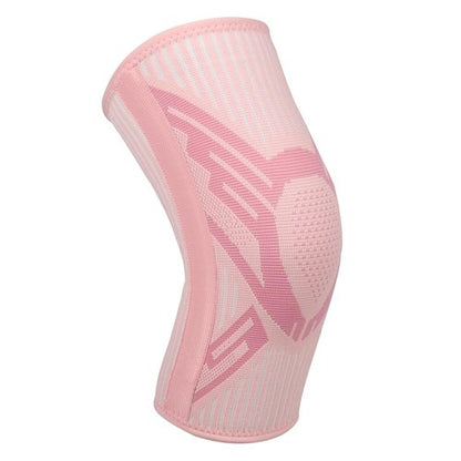 Knee Brace with Side Stabilizers Compression Knee Support for Women and Men Knee Sleeves for Running, Arthritis, Ligament Damage, Meniscus Tear, Joint Pain Relief, ACL (Pink, XL)