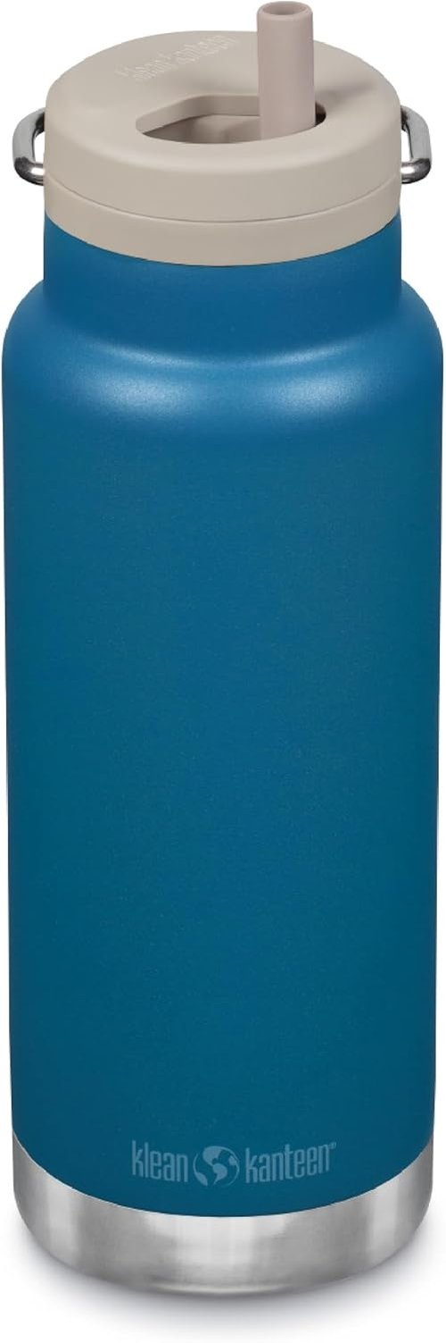 Klean Kanteen 32oz TKWide Insulated Water Bottle - Durable Twist Cap in Corsair Color