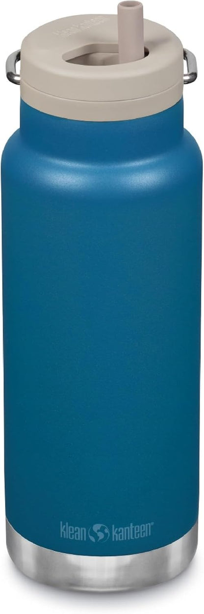 Klean Kanteen 32oz TKWide Insulated Water Bottle - Durable Twist Cap in Corsair Color