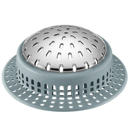 Aluvor Shower Drain Hair Catcher, Shower Drain Cover, Bathtub Drain Hair Catcher for Pop-Up & Regular Drains