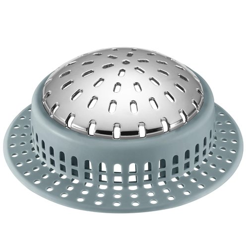 Aluvor Shower Drain Hair Catcher, Shower Drain Cover, Bathtub Drain Hair Catcher for Pop-Up & Regular Drains