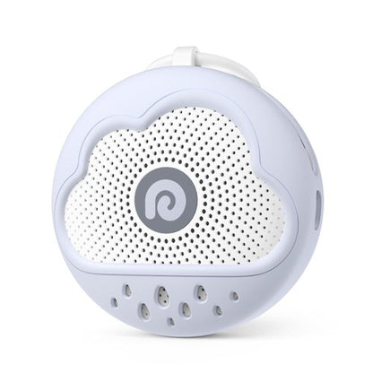 Dreamegg White Noise Machine - Portable Sound Machine Baby with Safe Silicone Cover, Features Powerful Battery, 21 Soothing Sound, Noise Canceling for Sleeping, Baby Registry Gift, Nursery(Blue)
