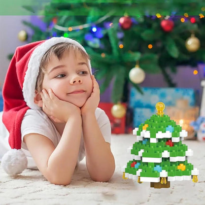 Skiennix Christmas Tree Figurines - Adorable Holiday Decor for Festive Celebrations