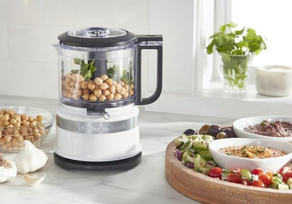 KitchenAid 3.5 Cup Food Chopper - Compact & Efficient Kitchen Tool, White Finish
