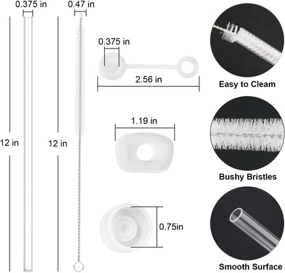 Stanley Straw Cover - Replacement Straw Stopper for 40 oz & 30 oz Tumblers | Durable & Convenient
