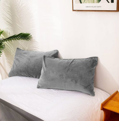 Houseri Grey Velvet Comforter Sets Full Fluffy Light Gray Bedding Sets Warm Winter Plain Grey Puffy Sherpa Bed Comforters Solid Gray Flannel Bedding Soft Teen Boys Girls Fuzzy Furry Quilt Blanket Full