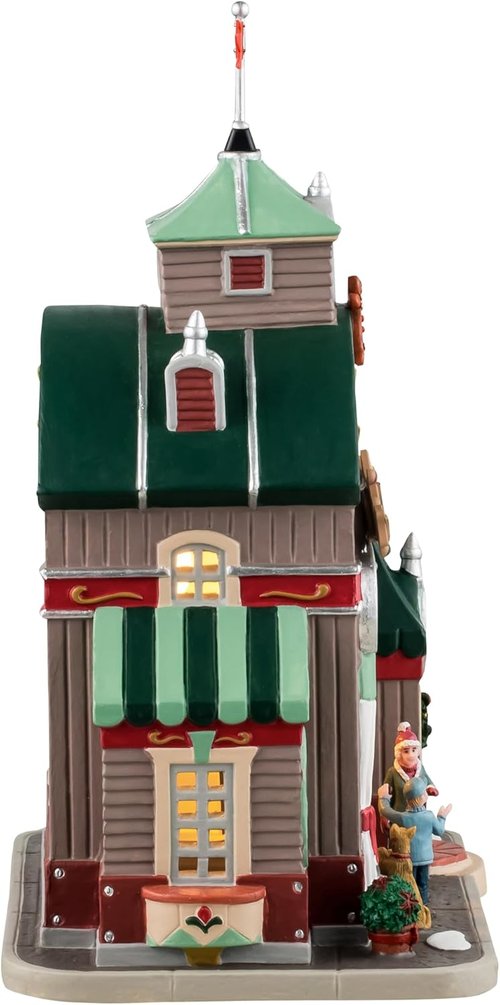 Lemax Lighted Christmas Cookie Shop | Festive Pop-Up Building Decor - #45248