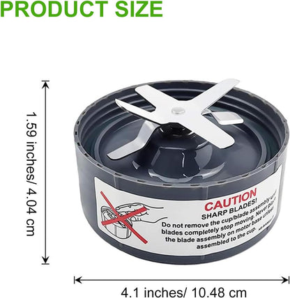 NutriBullet Replacement Extractor Blade - Fits 600W/900W Pro Series Blender with Silicone Gasket Seal