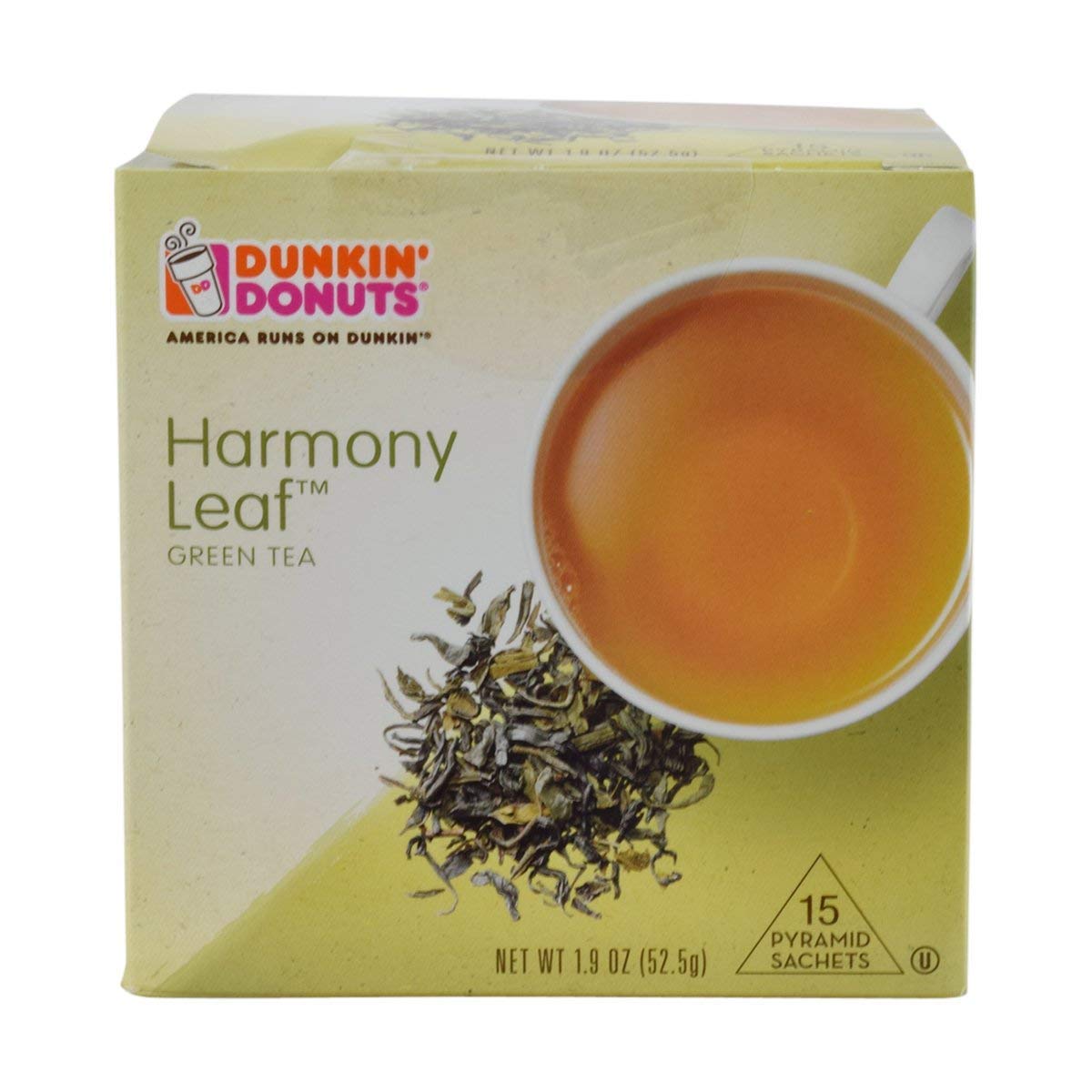 Dunkin' Donuts Pyramid Sachet Tea (Harmony Leaf, One Box)