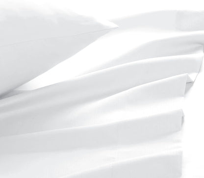 Skiennix Queen Sheet Set - Ultra Soft Double Brushed Microfiber Bedding | 4-Piece Deep Pocket, Wrinkle-Free, Easy Care - White