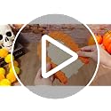 Creative Day of the Dead Wooden Marigold Altar Box Photo Frame - Tribute Decor