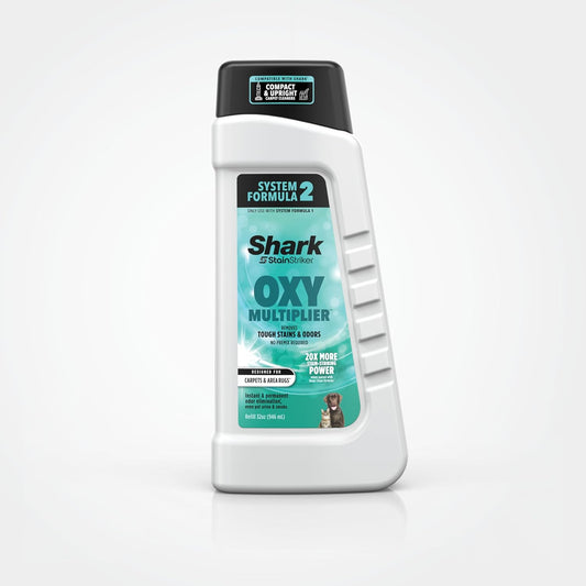 Shark StainStriker OXY Carpet Cleaner - Odor Eliminator for All Carpets & Upholstery | 32oz