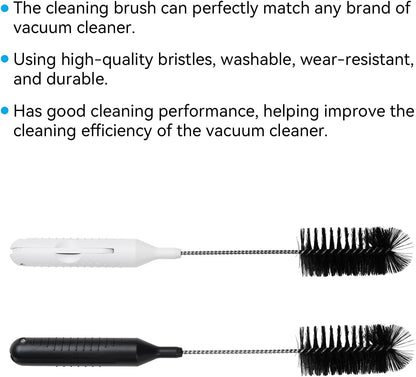 Skiennix Vacuum Cleaner Cleaning Brush - 2 in 1 Tool for Effortless Hair Removal | 11.02 Inch
