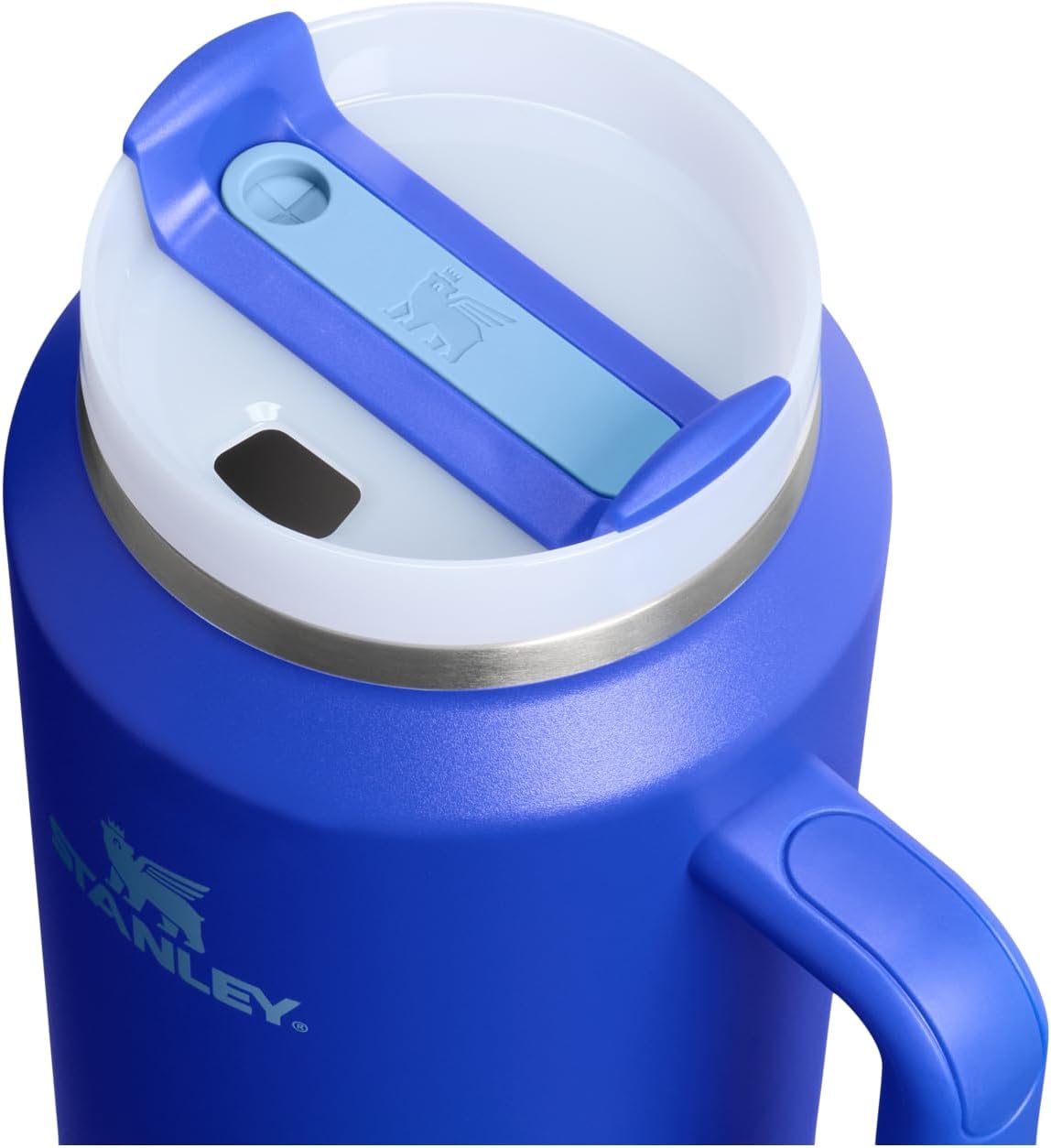 STANLEY Quencher H2.0 Tumbler - 64 Oz Insulated Stainless Steel Cup with Handle & Straw | BPA-Free Cobalt