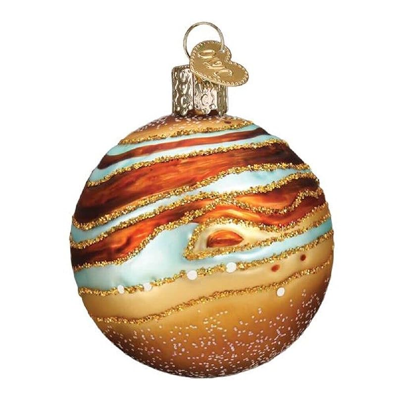 Jupiter Glass Ornament - Handcrafted Christmas Tree Decoration by Old World Christmas