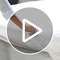 Shreem Linen Full Size Fitted Sheet 16 Inch Deep Microfiber Wrinkle-Resistant White