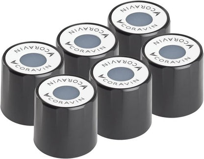 Coravin Screw Caps - Pack of 6 - Accessory for Coravin Timeless Wine by the Glass Systems and Wine Savers