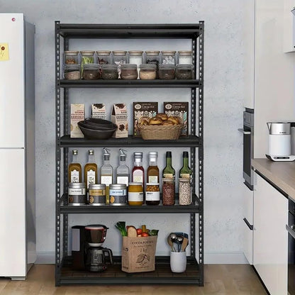 Heavy Duty Metal Garage Shelving Unit - 2000 LBS Capacity, Adjustable 5-Tier Storage Rack