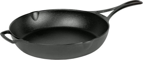 Lodge Blacklock 10.25" Cast Iron Skillet - Triple Seasoned - Lightweight & Easy Cleanup Cookware