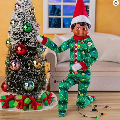Elf On The Shelf - Blue Eyed Boy Scout Elf | Claus Couture Good Night, Sleep Tight Outfit