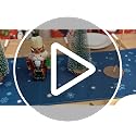 Coastal Christmas Table Runner 13x108 Inch Ocean Beach Holiday Decor