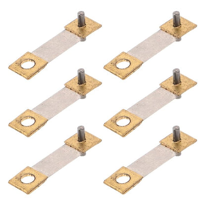 Grandfather Clock Pendulum Suspension Spring 6-Pack – Iron Replacement Parts