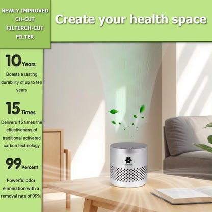 Skiennix Refrigerator Deodorizer - Long-Lasting Odor Eliminator for Fridge, Pantry & Cabinets | Lasts Up to 10 Years