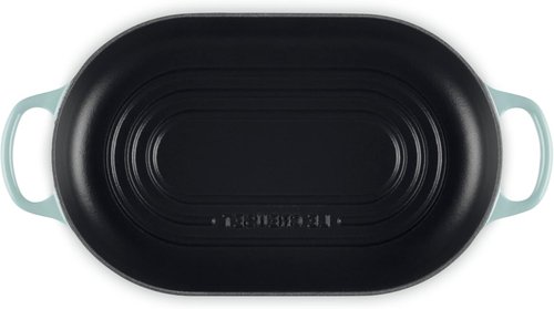 Le Creuset Enameled Cast Iron Oval Bread Oven - 11.5 Inch | Sea Salt Finish for Perfect Baking