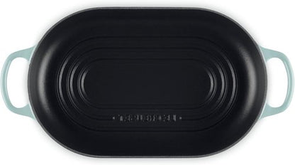 Le Creuset Enameled Cast Iron Oval Bread Oven - 11.5 Inch | Sea Salt Finish for Perfect Baking