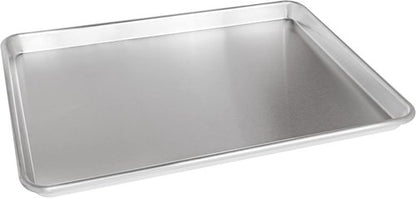 Fat Daddio's Half Sheet Pan Set - Natural Aluminum, 2-Pack for Perfect Baking & Cooking