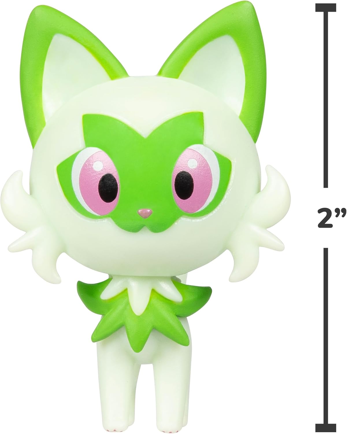 Pokemon Battle Figures - Sprigatito (2-Inch) & Snorlax (4.5-Inch) Ready for Action