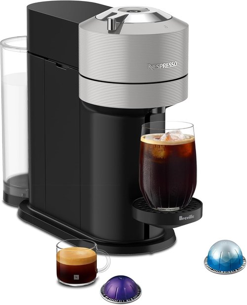 Breville Nespresso Vertuo Next Coffee & Espresso Maker - Sleek Design, Versatile Brewing Options