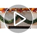 54ft Artificial Christmas Garland - Green Non-Lit Indoor Outdoor Decor, Variation GL-GR54-A-P1-06