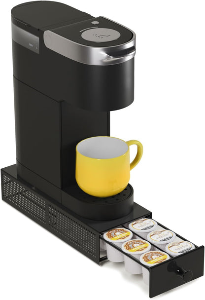 SICHEER K Cup Holder - Coffee Pod Organizer Stand for Keurig | Storage Drawer Holds 12 Pods