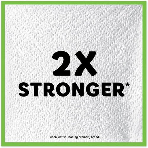Bounty Quilted Napkins - 1-Ply, White, 12.1" x 12" | 200 Count Per Pack, 8 Packs Per Carton